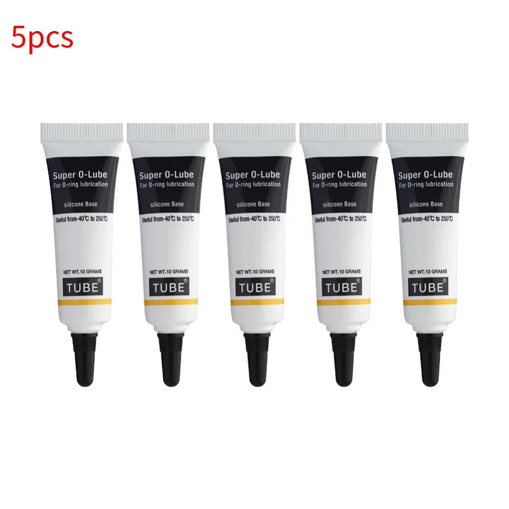 O Type Grease Silicone Grease Lubricant Bearing Lubrication Coffee Machine Lubrication Home Improvement Hardware Qme 5pcs