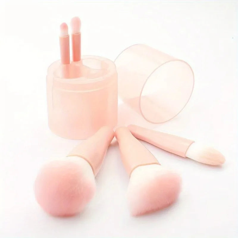 Makeup Brushes Box Women Powder Foundation Blusher Contour Eyeshadow Qme