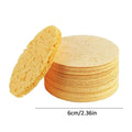 Cleansing Sponges Face Scrubber Sponge Compressed Facial Exfoliation Qme 30pcs france