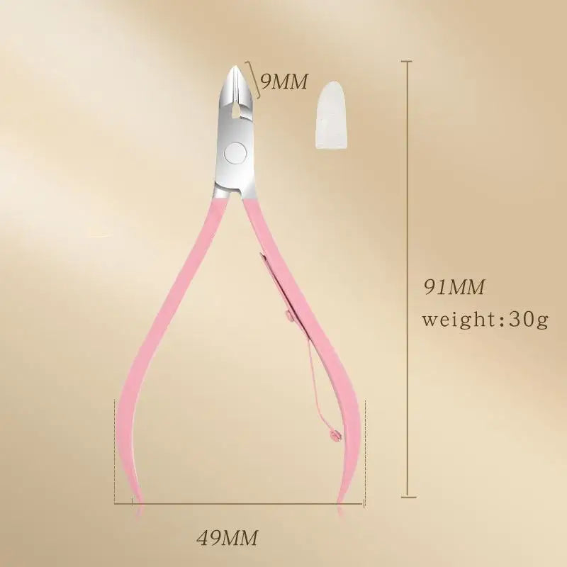 Durable Stainless Steel Cuticle Nipper Manicure Pedicure Clippers Qme A3