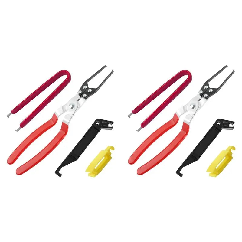A02F-Relay Puller Pliers, Fuse Puller Pliers, 8-Pack Automotive Relay Fuse Puller Tool,FMM Fuses Puller Tool,Terminal Remover Qme As Shown