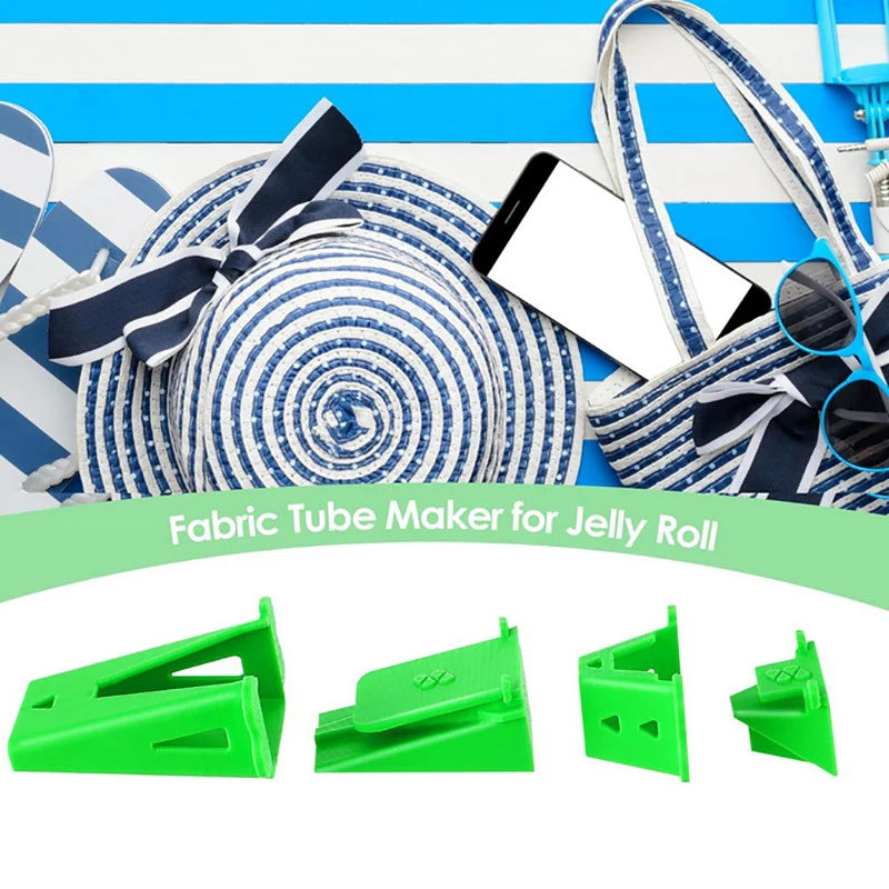 Fabric Tube Maker Roll Rugs Bias Tape Suitable DIY Making Easier Qme