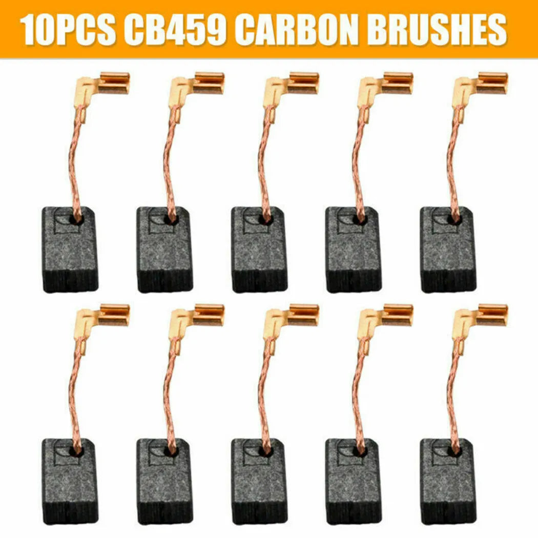 10pc Carbon Brush For Angle Grinder GA5030 CB 325/459/303/419/203/85 GV5000 4301SV 6510B-2 8410B 9035 9504BH 6510 Set Qme CB459