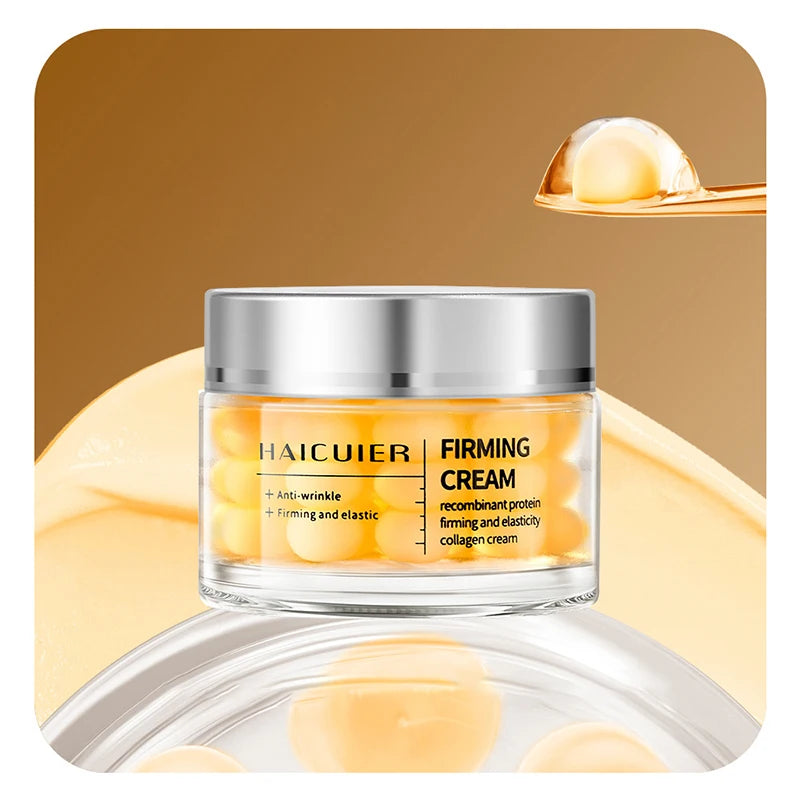 Collagen Firm Face Cream Moisturizing Perfect Skincare Companion Qme Elastic Cream 50g