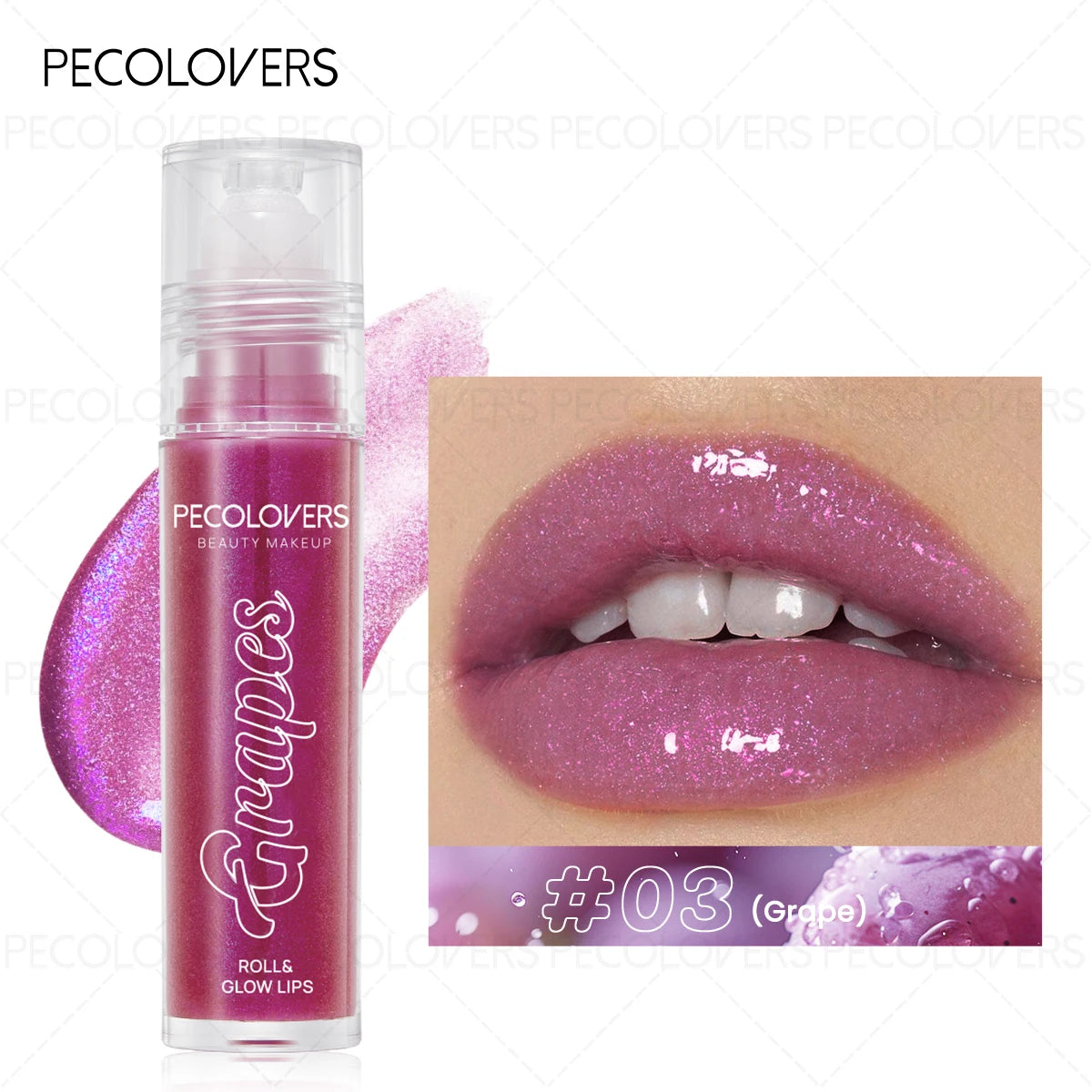 Vibrant Colors Lip Glaze Gloss Long-lasting Moisturizing Blam Qme 03
