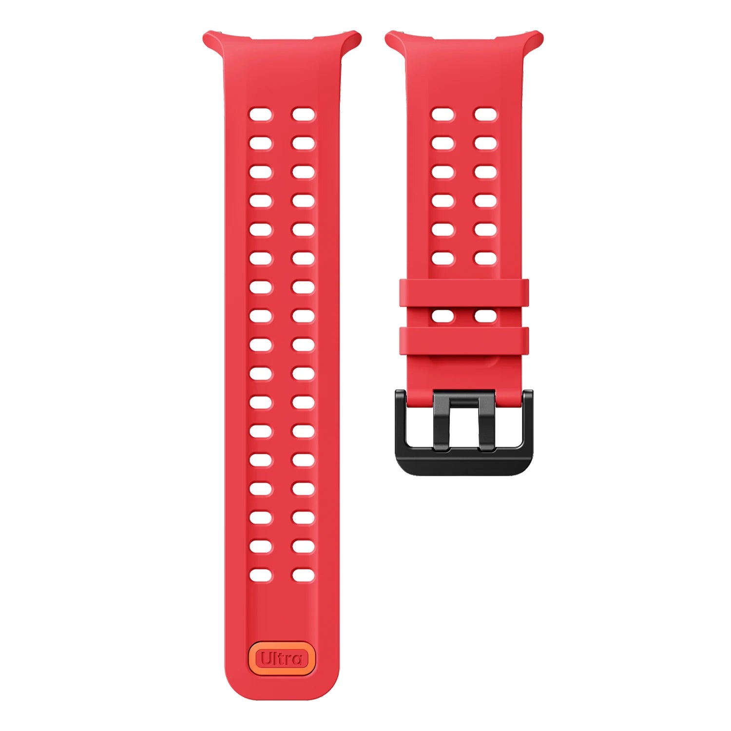 Strap for Samsung Galaxy Watch Ultra 47mm Sports Silicone Bracelet for Samsung Galaxy Watch 9 Ultra2 47mm Band Correa Qme Red-B Galaxy Ultra2 (2026)