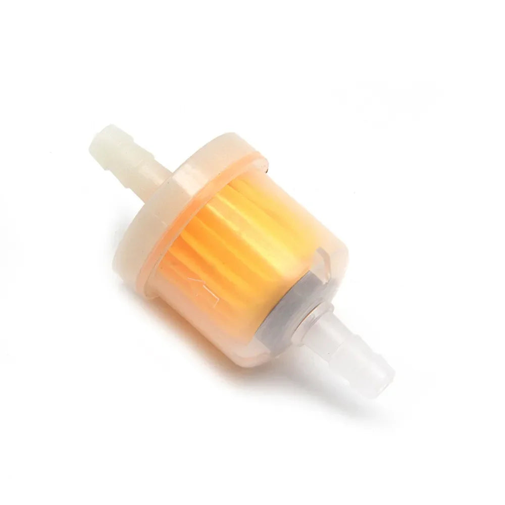 Universal 10Pcs/set 6mm Hose Motorcycle Petrol Gas Fuel Gasoline Oil Filter For Scooter Motorcycle Moped Scooter Dirt Qme