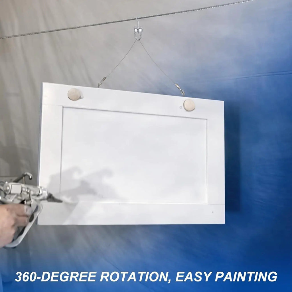 Door Painting Hanger System 360 Degree Rotating Varnishing Tool Qme