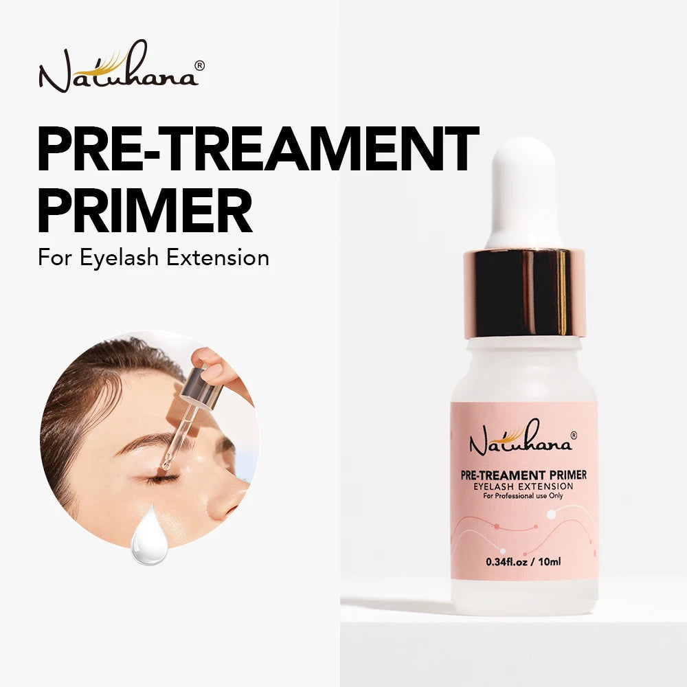 NATUHANA Eyelash Glass Coating Eye Lash Raincoat Individual Fake Qme