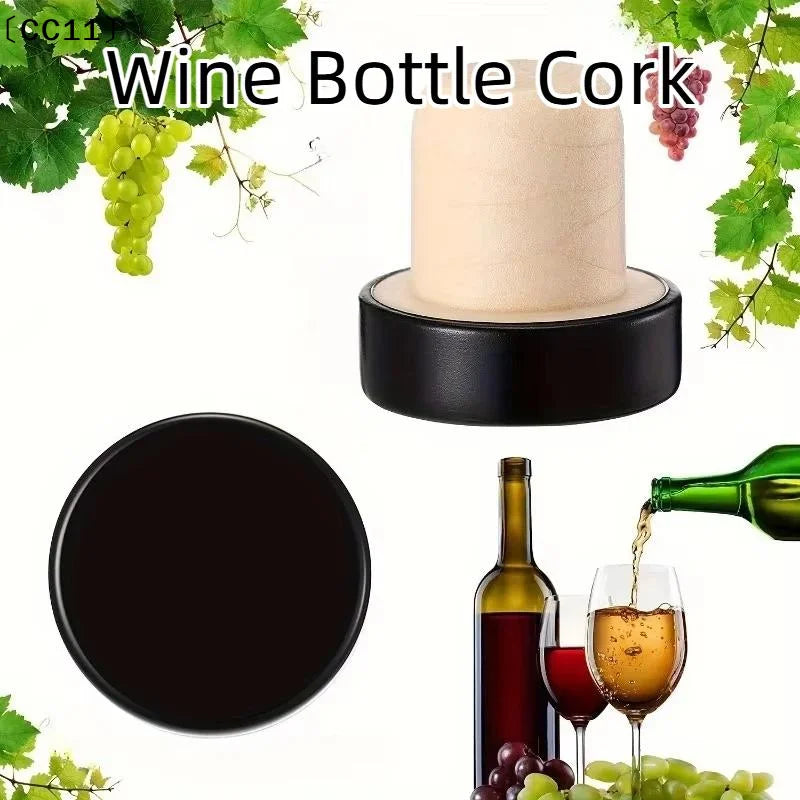 T-shaped Wine Corks Stoppers Bottle Reusable Stopper Sealing Plug Cap Qme