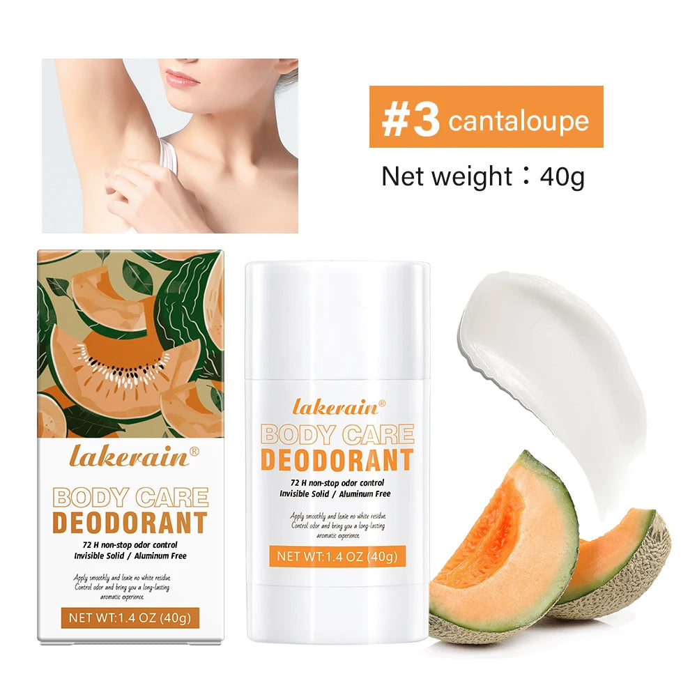 Lady Deodorant Fruit Balm Peach Flavor Strawberry Cantaloupe Grape Qme 03 Cantaloupe