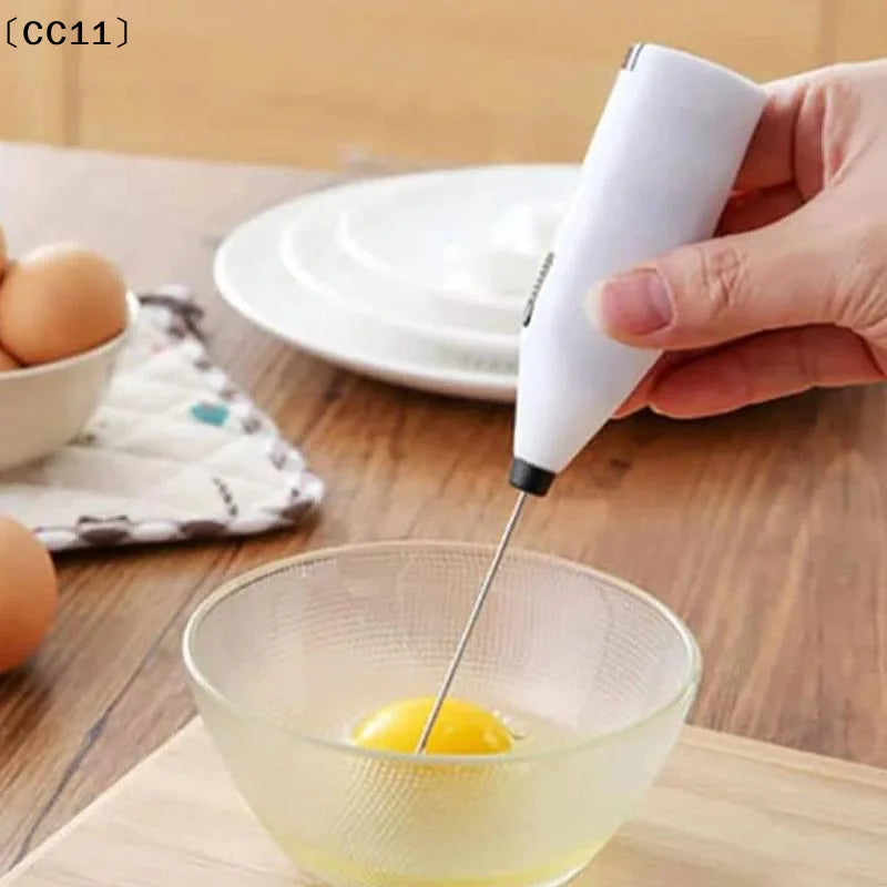 Portable Electric Handheld Egg Whisk Speed Mixing Ergonomic Handle Qme
