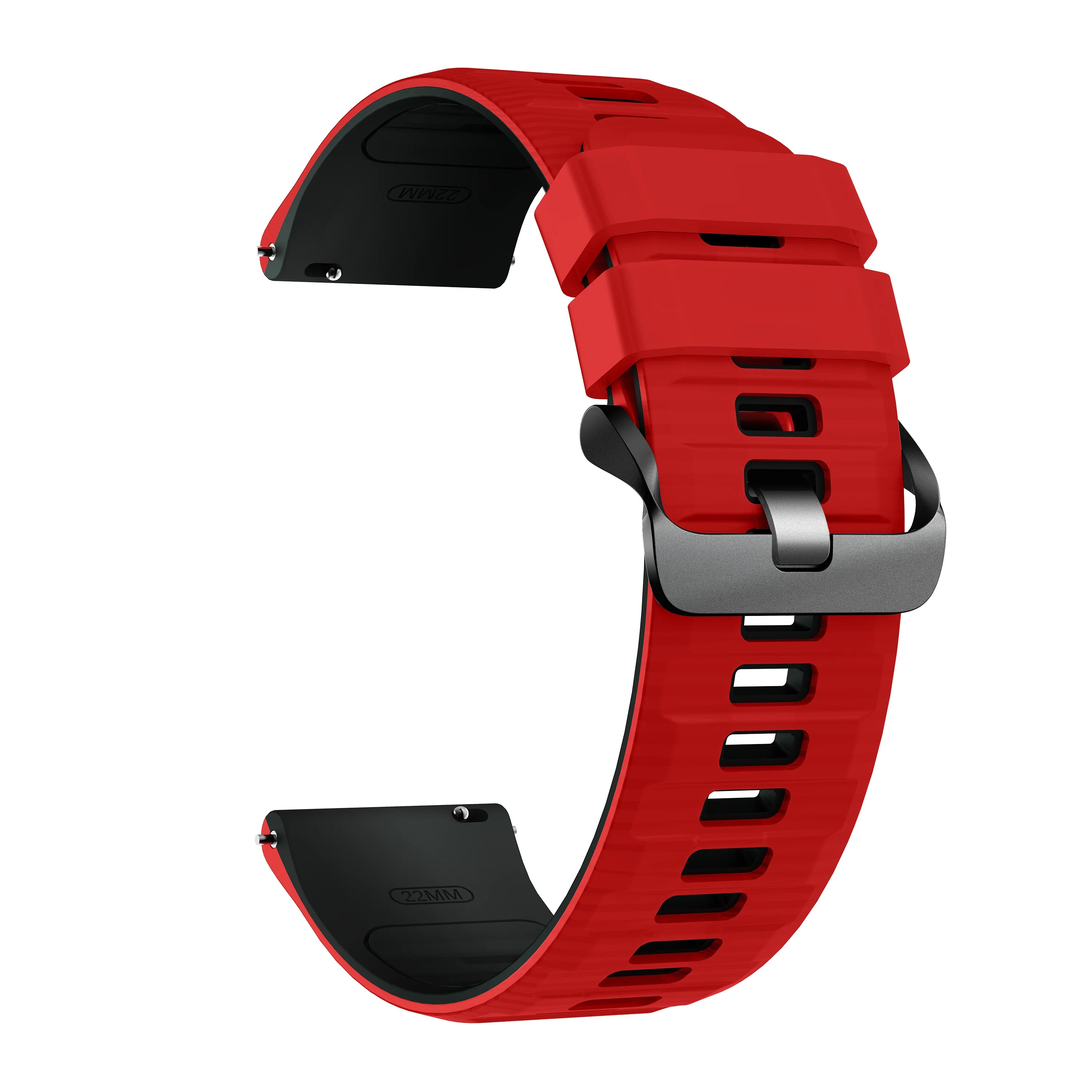 22mm Silicone Strap For OnePlus Watch 3 2 2R Sports Replacement Wristband Bracelet For OPPO Watch 4 Pro X X2 Band Correa Qme Red Black 22mm Universal