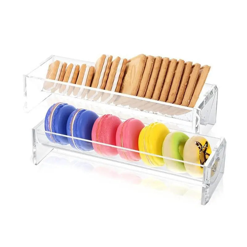 Acrylic Dessert Tray European Wedding Party Picnic Home Office Snack Qme