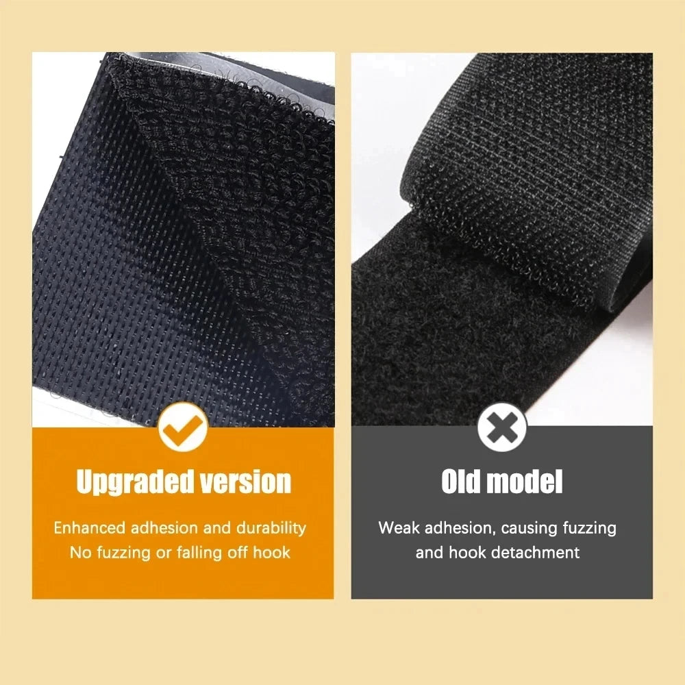 100/2pc Carpet Fixing Stickers Double Faced High Adhesive Car Carpet Fixed Patches Home Floor Foot Mats Anti Skid Grip Tapes New Qme