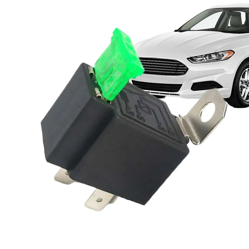 Automotive Relay Holder Tester 12v/24v Waterproof 4pin 30a Waterproof Conversion Start Dc Relay for Truck Van Motorcycle Qme