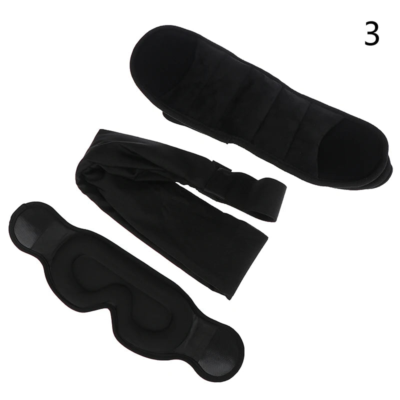 Flights Travel Pillows Pure Memory Neck Pillow Eye Mask Comfortable Qme 3