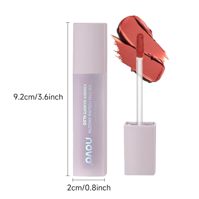 Lightweight Velvet Matte Lipstick, Resistant Liquid Lip Gloss, Moisturizing, Waterproof, Silky Smooth Texture, Easy To Apply Qme