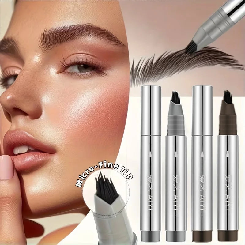 AIYI Micro-fine Tip Eyebrow Pen Ultra-precise Brush Long-lasting Qme