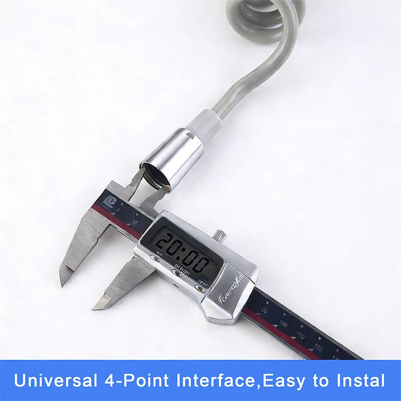 Toilet Spray Nozzle Bidet Hose Telescopic 1.5/2 Meter Spring Inlet Hose Telephone Line Shower Head Hose Qme