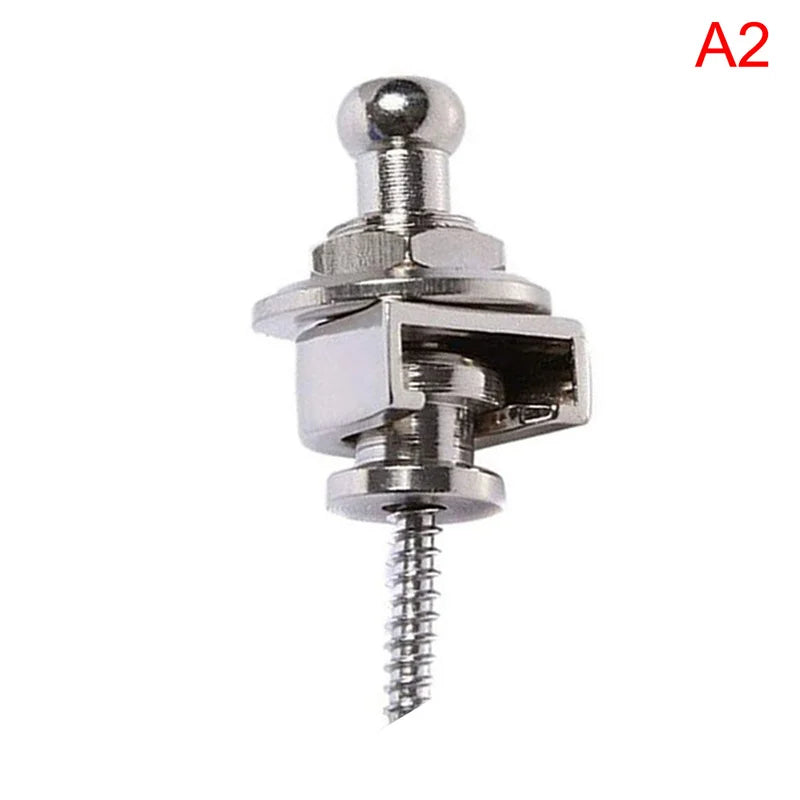 Guitar Strap Lock Metal Bass Studs Anti-offguitar Locks Qme A2