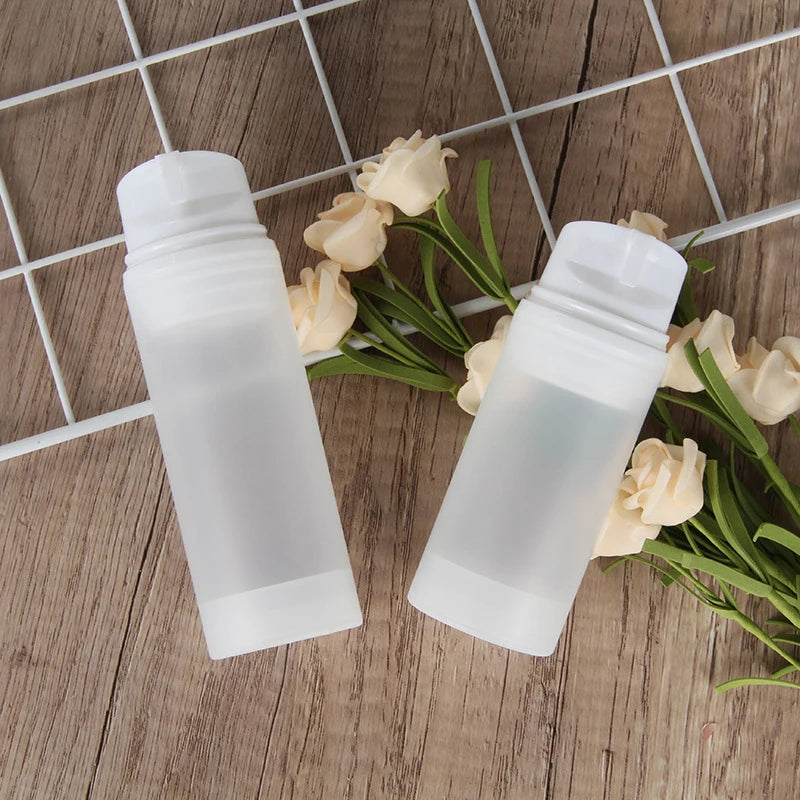 30 Frosted Refillable Travel Pump Bottles Vacuum-press Dispensers Qme