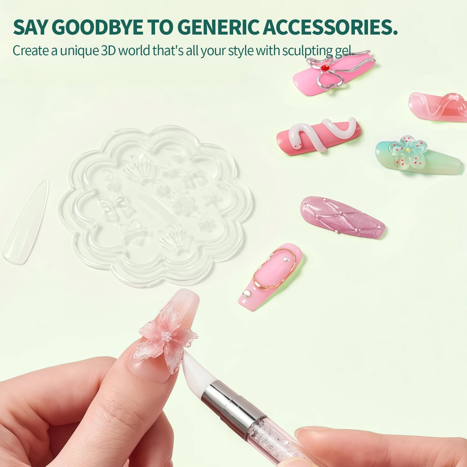 Nailpop No TPO HEMA Non Sticky Extension Gel Nails Art Manicure Qme