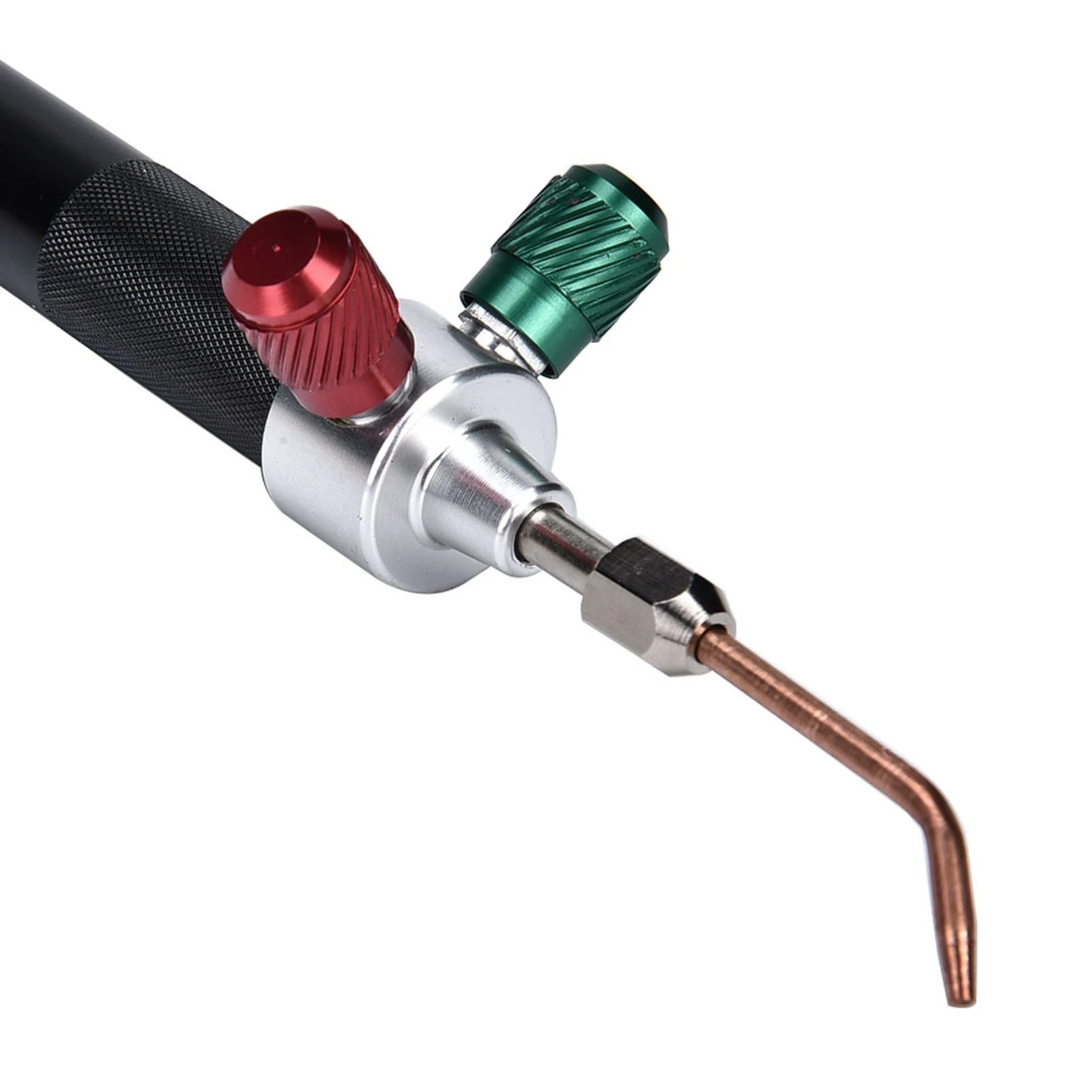 Jewelry Processing Equipment Oxygen Welding Torch Tool Flame Gun with 5 Tips Jewelry Welding Torch for Jeweler Qme