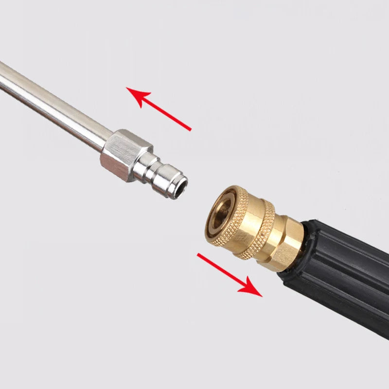 Pressure Washer Lance Extension Nozzles 4000PSI Spray Wand Power 1 4 Qme