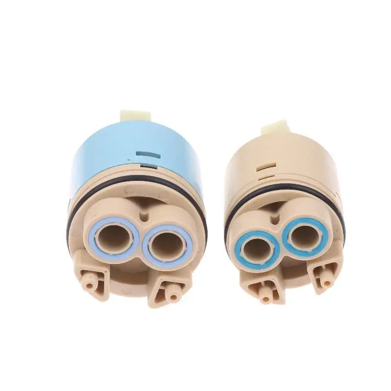 1Pc Plastic Ceramic Cartridges Ceramic Disc Cartridges Mixer Faucet Thermostatic Cartridges Faucet Disc Valve For Mixer 35/40mm. Qme