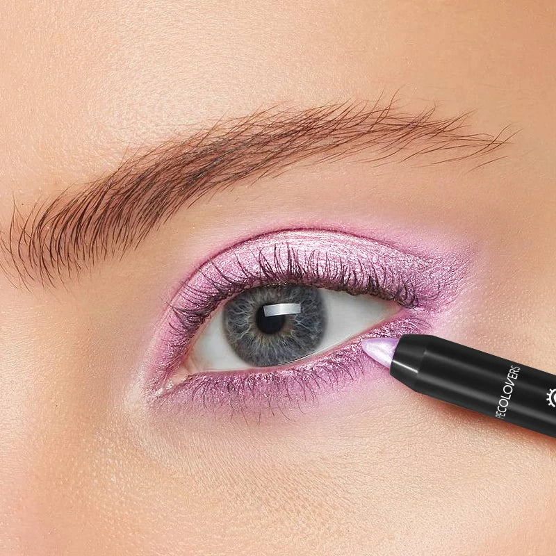 Dual-ended Design Shimmer Eyeshadow Stick Multiple Used Colors Qme 05