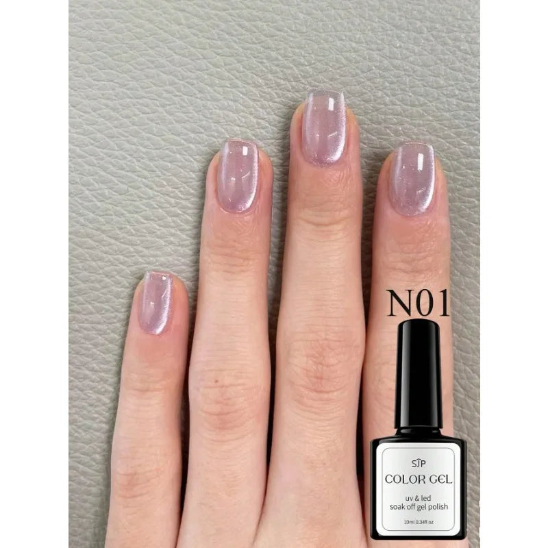 Summer Nails Glass Bead Nail Polish Cat Eye Accessories Art DIY Home Qme