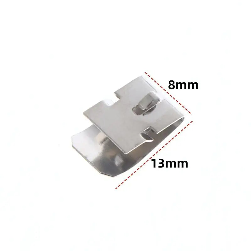 5 DIY Accessories Metal Stamping 18650 AA CR2 9V Leaf Spring Battery Qme