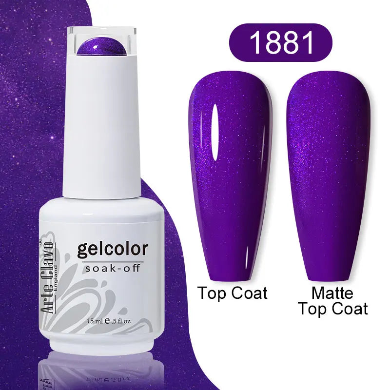 Arte Clavo Gel Nail Polish Spring 140 Colors Summer Decoration Semi Qme