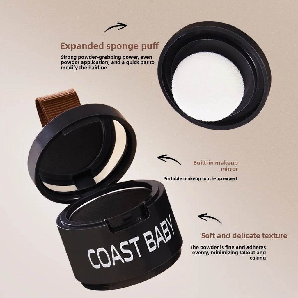 Hairline Powder Shading Contouring Hair Concealer Natural Coverage Qme