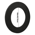 Dart Board Wall Protectors 18inch Noise Reduction Protection Ring Wall Protector for Dart Board for Men Room Bar Basement Garage Qme Black