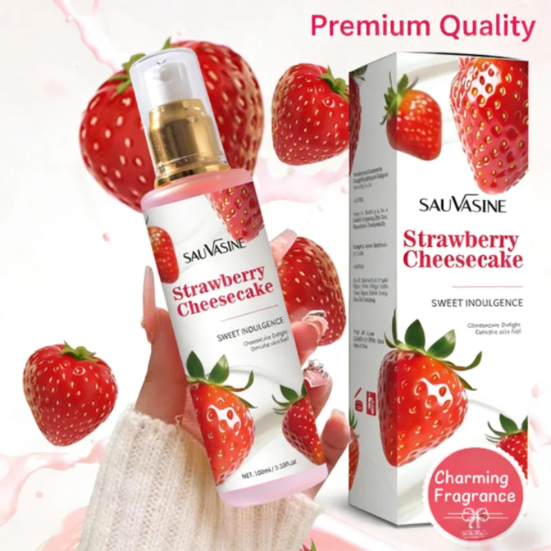 Strawberry Women's Perfume Clothing Spray Vitality Charm Coconut Body Qme