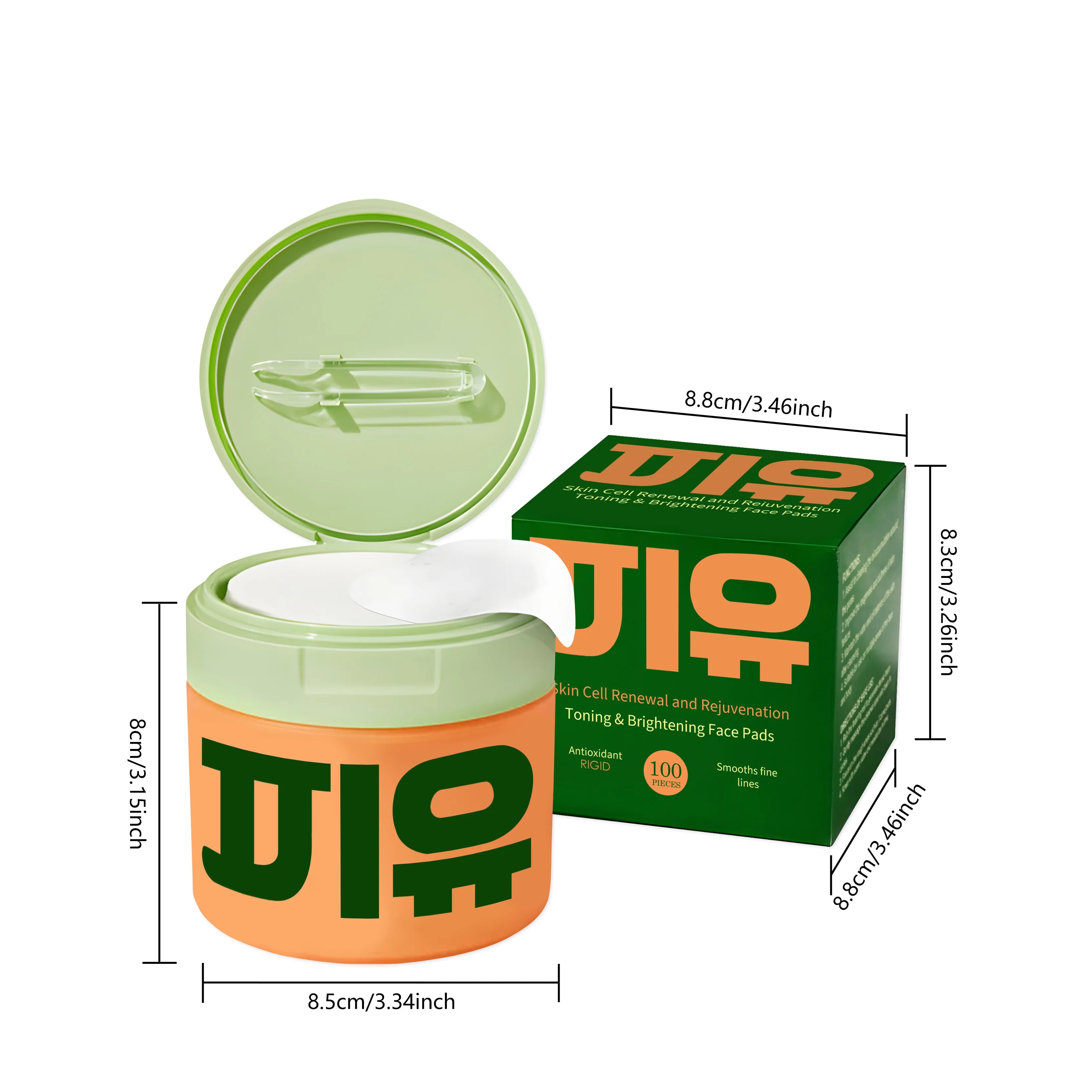 Centella Asiatica Mud Stick Mask Deep Cleansing Pore Minimizer Blackhead Removal Brightening Hydrating Soothing Facial Care Mask Qme 1 box (100 pieces)