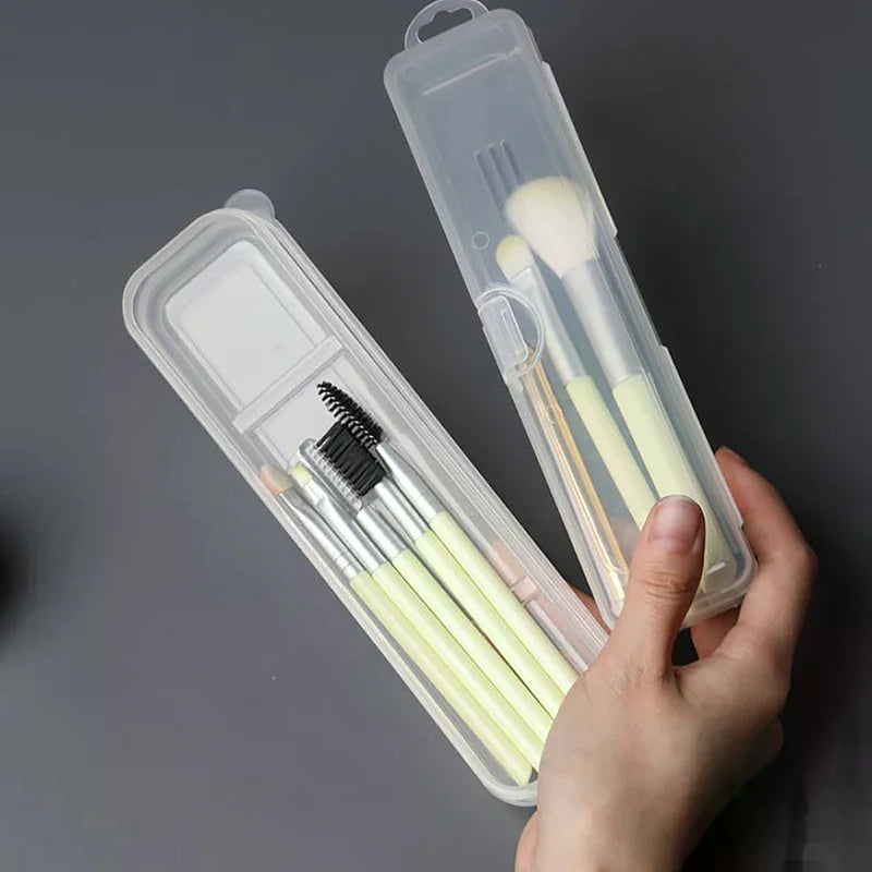 Portable Makeup Brush Organizer Eyebrow Pencil Tableware Chopsticks Qme