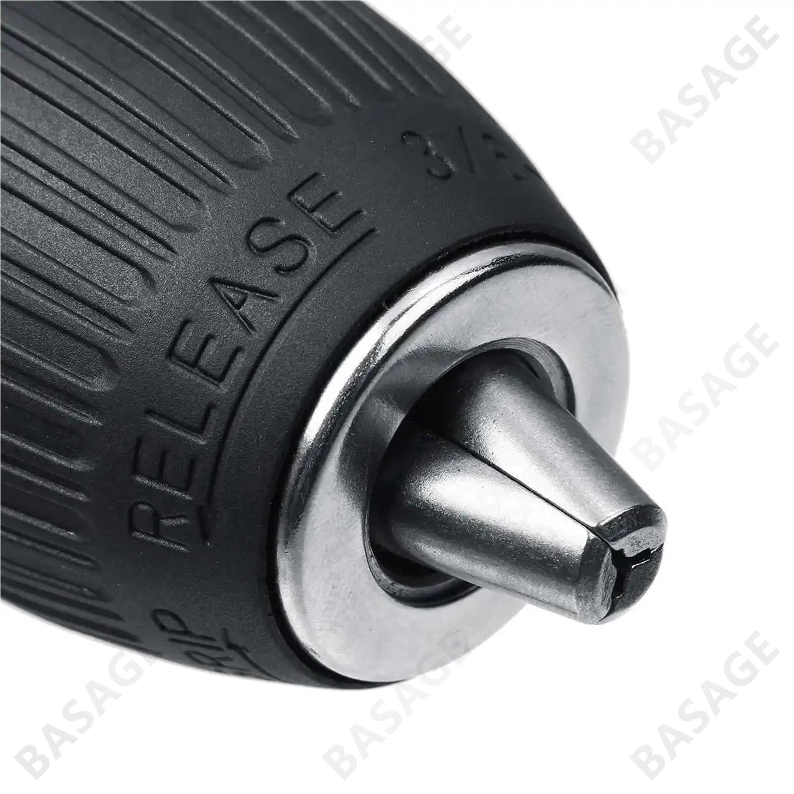 1.5-13mm Electric Drill Chuck Keyless Self-locking 3/8-24UNF Driver Tool Accessories Keyless Adapter Impact Hex Shank Qme