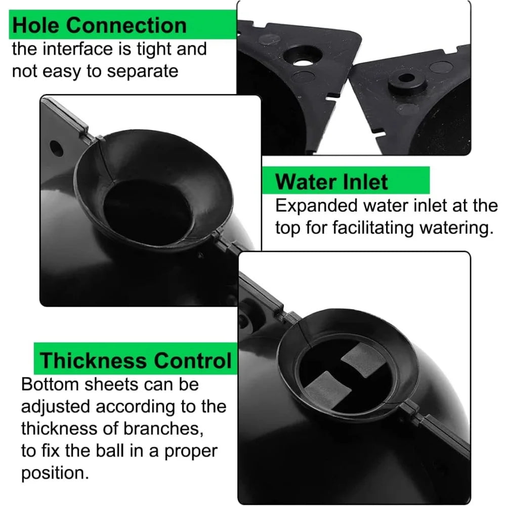 10PCS Plant Root Growing Ball Reusable Plants Rooting Ball Reproduction Device Garden Cuttings Grafting Rooting Propagation Ball Qme
