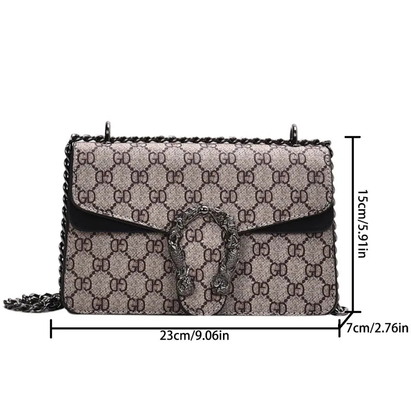 Advanced Wine God Bag Women Versatile Fashion Chain Single Shoulder Qme