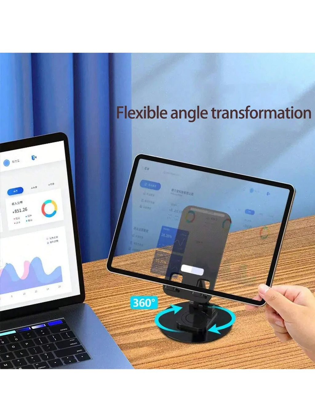 360 Rotating Lazy Stand Suitable Watching Dramas Live Streaming Qme