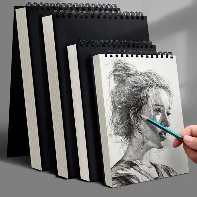 Spiral Sketch Book Art 30 Sheets Acid 8K 16K A4 A5 A6 Drawing Pad Qme