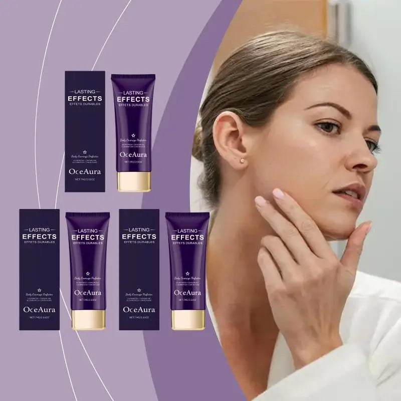Natural Oceaura Concealer Series Lightweight Hydrating Blemish Cover Qme