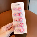 Hello Kitty Kuromi Hair Clip Student-style BB Clips Bangs Sides Qme zaixia-1