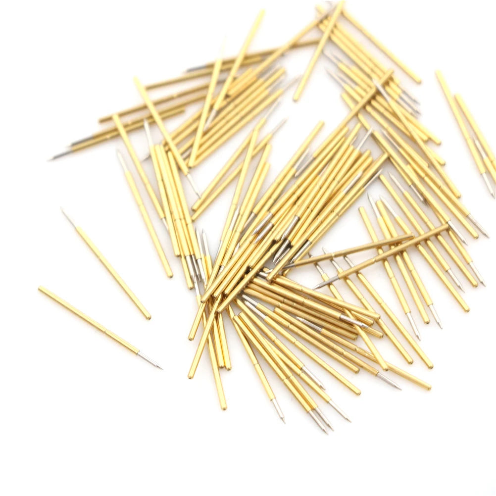 New Fine 100x P50-B1 Dia 0.68mm Length 16mm 75g Spring Pressure Test Probe Pogo Pin Qme