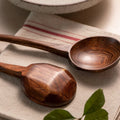 Long Handle Ramen Wooden Spoon Home Large Soup Ladle Japanese Kitchen Qme Default Title