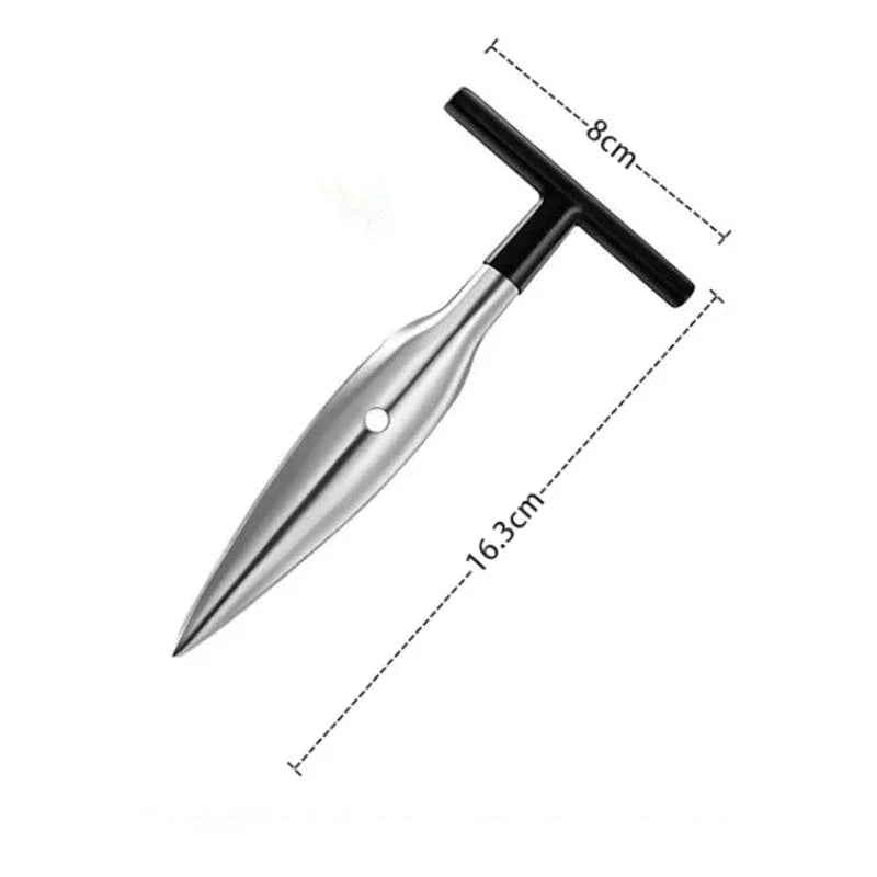 Stainless Steel Coconut Opener Tool T Shaped Puncher For Coconuts Easy Safe Drilling Qme