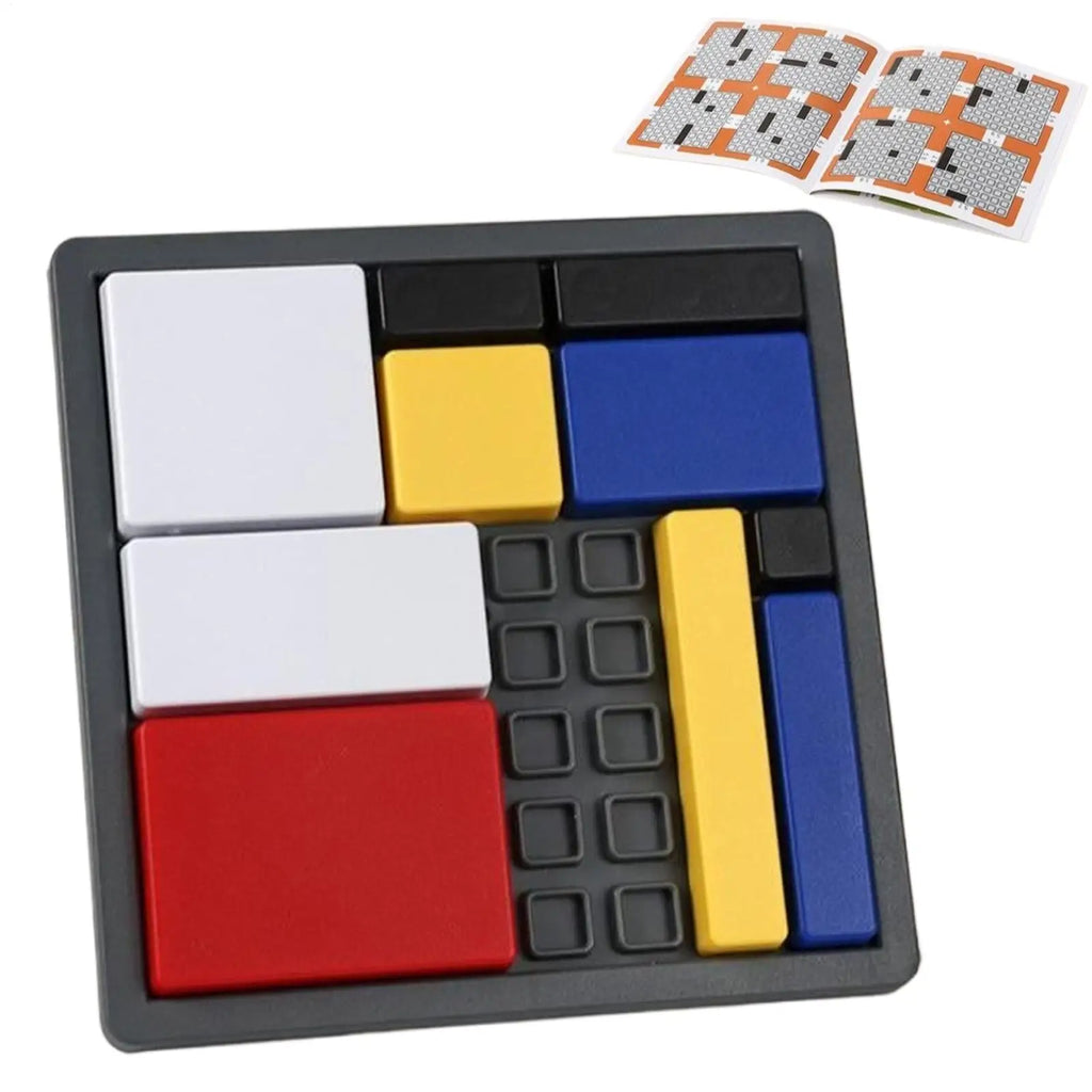 NEW Logic Brain Teaser Puzzles for Kids Intelligence Development Toy with 88 Challenges Mind Challenge Puzzles Blocks for Kids Qme